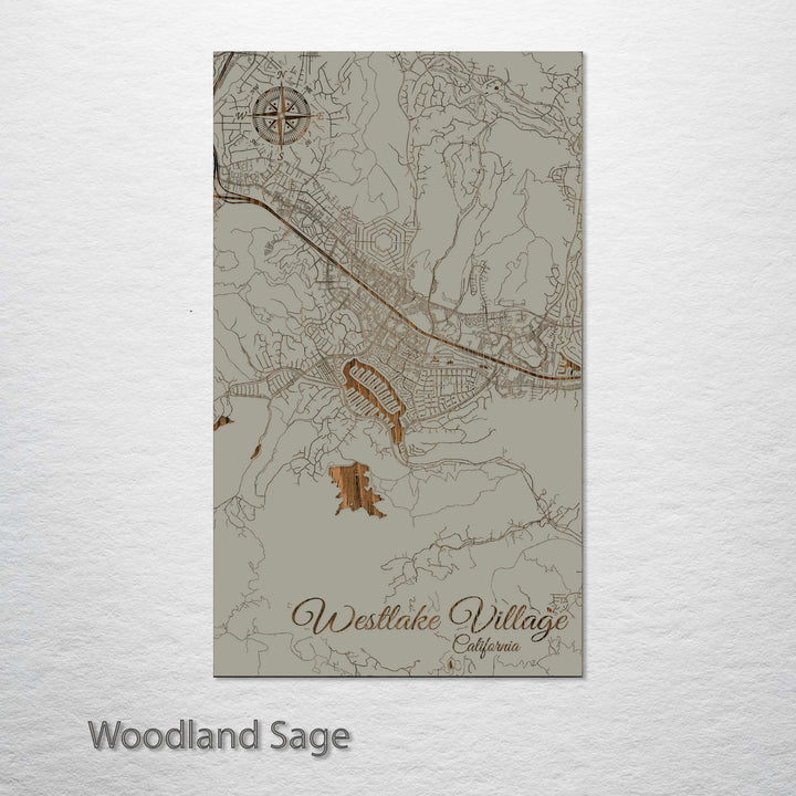 Westlake Village, California Street Map