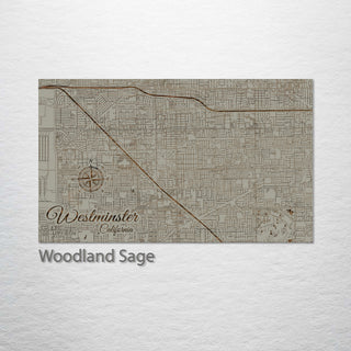 Westminster, California Street Map