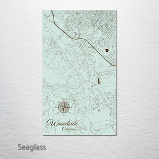 Woodside, California Street Map