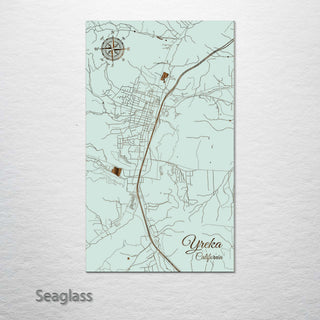 Yreka, California Street Map