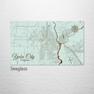 Yuba City, California Street Map