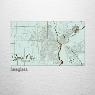 Yuba City, California Street Map