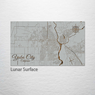 Yuba City, California Street Map