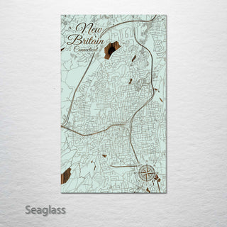 New Britain, Connecticut Street Map