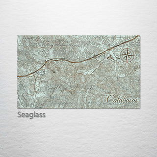 Calabasas, California Street Map