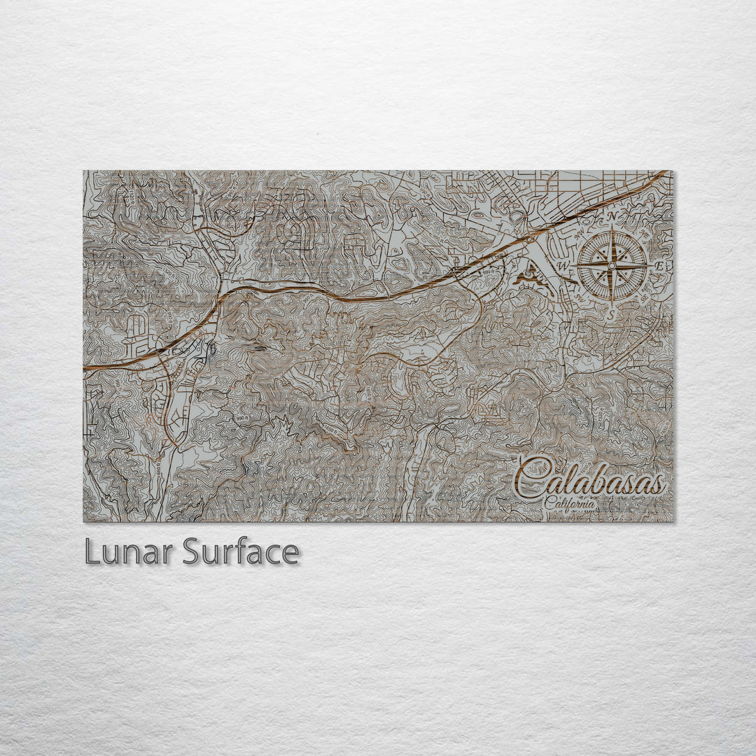 Calabasas, California Street Map