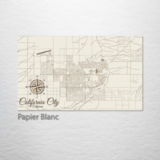 California City, California Street Map