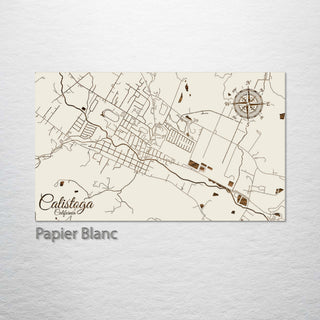 Calistoga, California Street Map