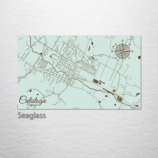 Calistoga, California Street Map