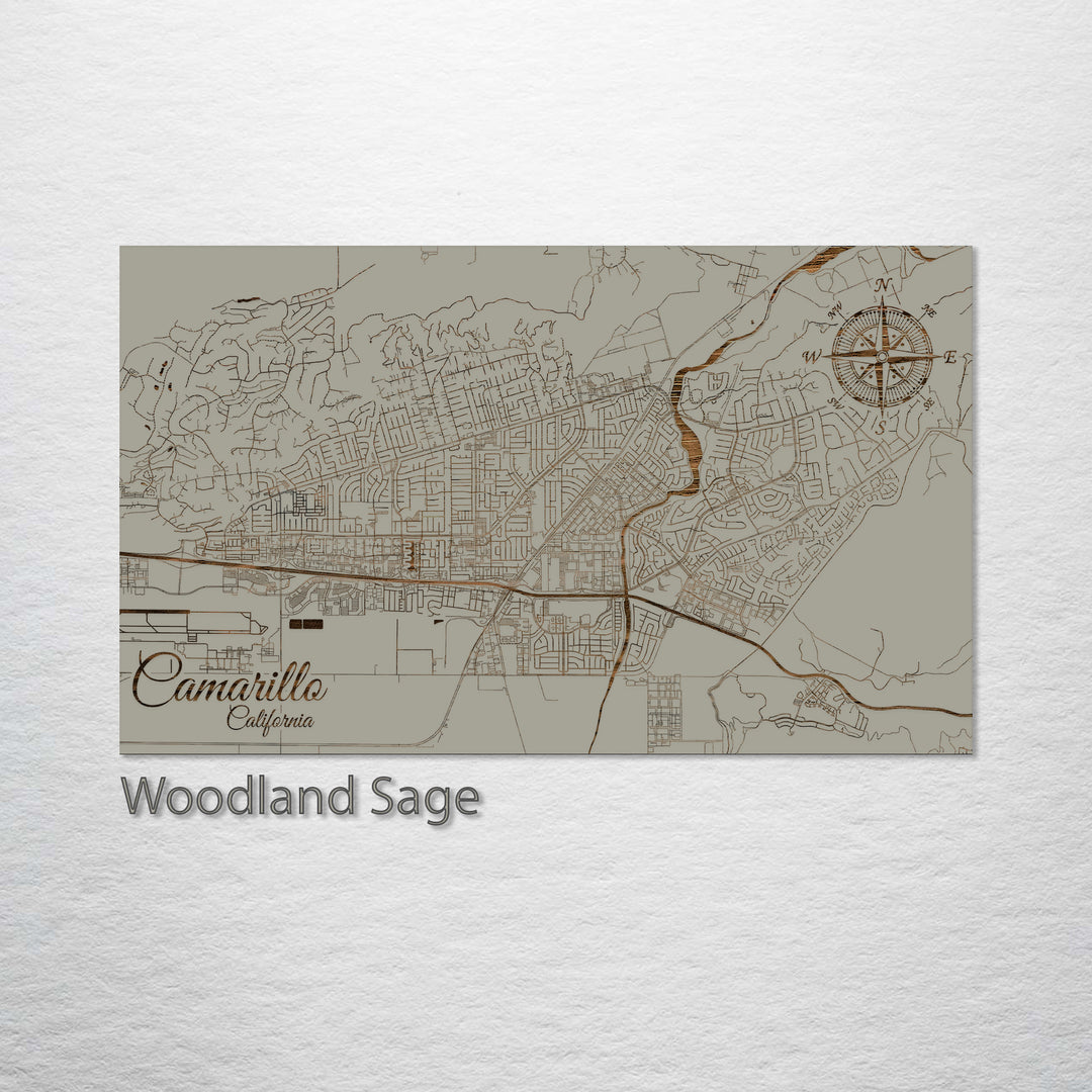 Camarillo, California Street Map