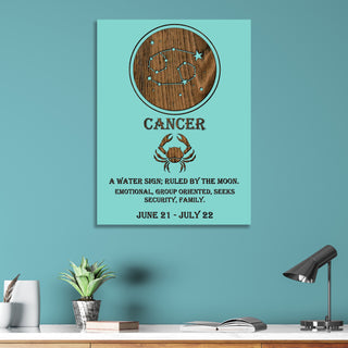 Cancer Zodiac - Fire & Pine