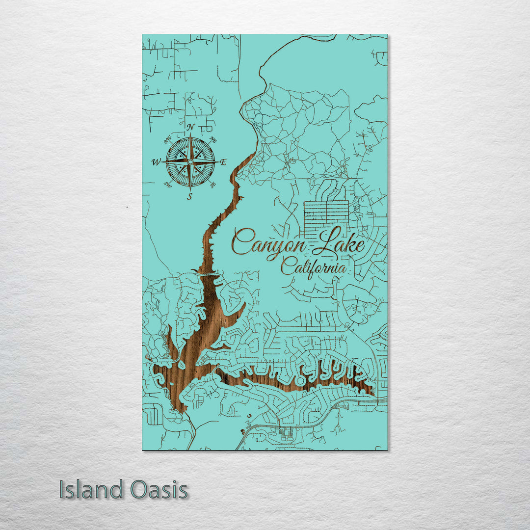 Canyon Lake, California Street Map