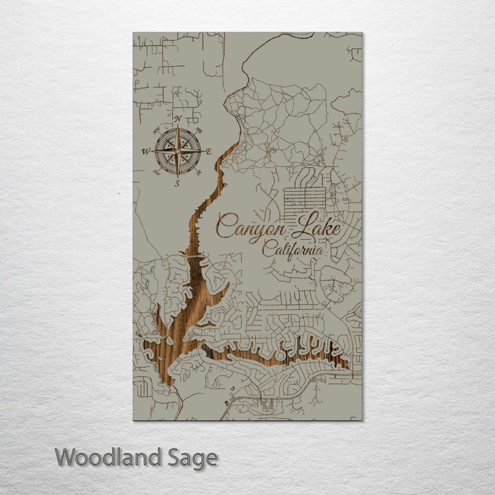 Canyon Lake, California Street Map