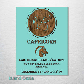 Capricorn Zodiac - Fire & Pine
