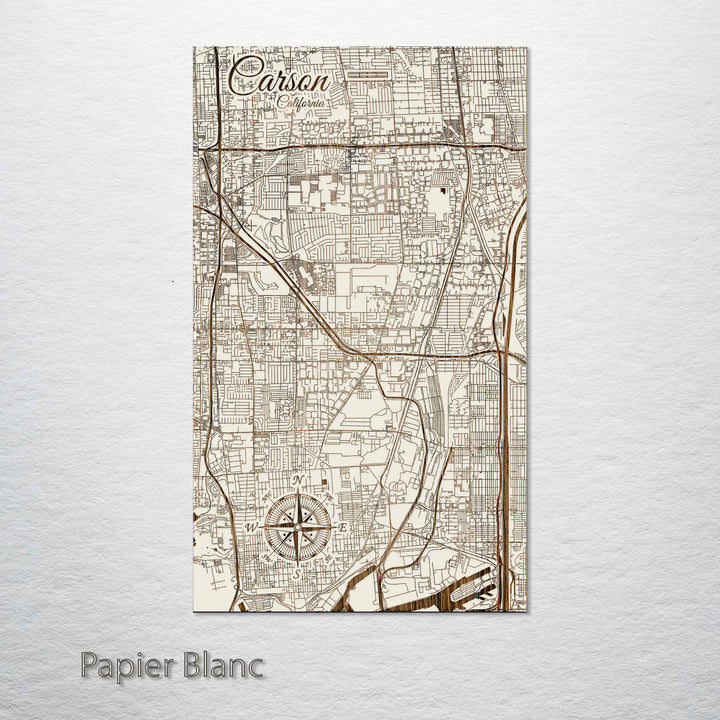 Carson, California Street Map