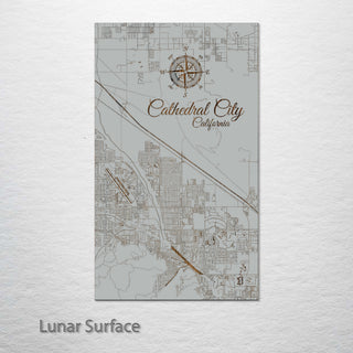 Cathedral City, California Street Map