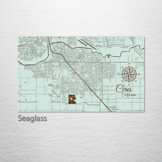 Ceres, California Street Map