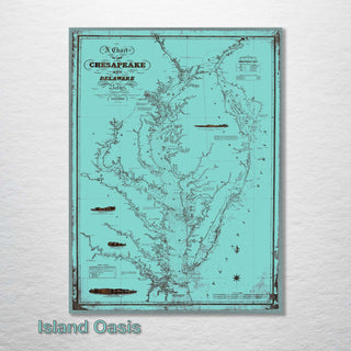 1840 Chesapeake and Delaware Bays