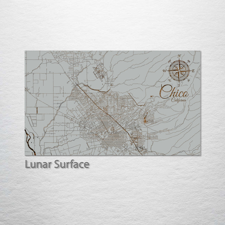 Chico, California Street Map