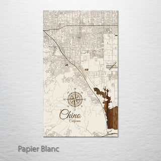 Chino, California Street Map
