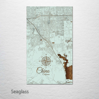 Chino, California Street Map