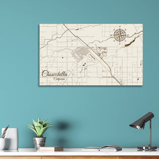 Chowchilla, California Street Map