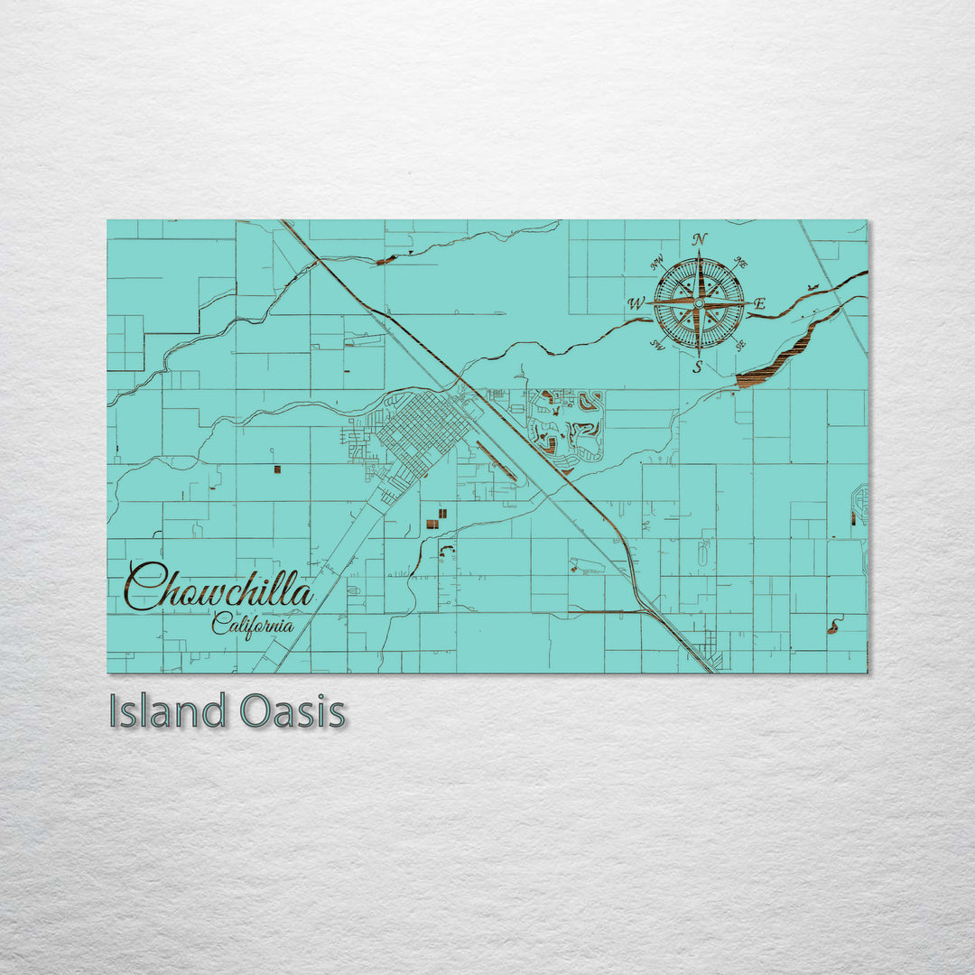 Chowchilla, California Street Map