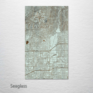 Claremont, California Street Map