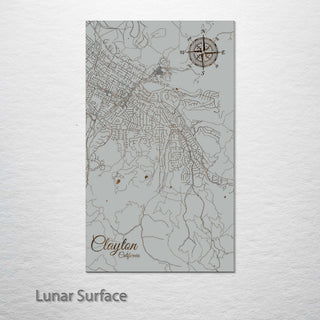 Clayton, California Street Map