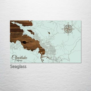 Clearlake, California Street Map