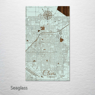 Clovis, California Street Map