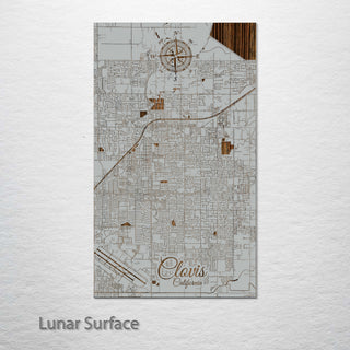 Clovis, California Street Map