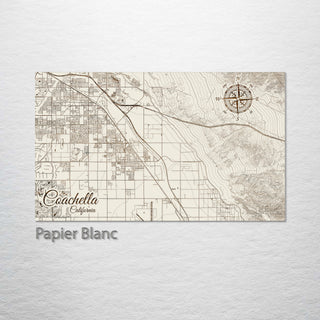 Coachella, California Street Map