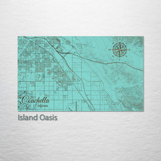 Coachella, California Street Map