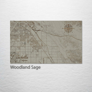 Coachella, California Street Map