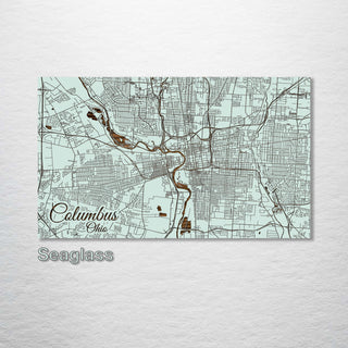 Columbus, Ohio Street Map - Fire & Pine