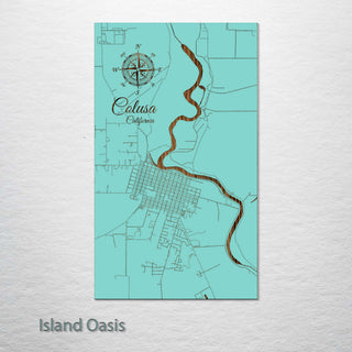Colusa, California Street Map