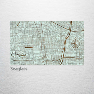 Compton, California Street Map