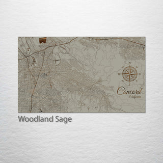 Concord, California Street Map