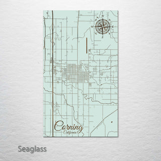 Corning, California Street Map
