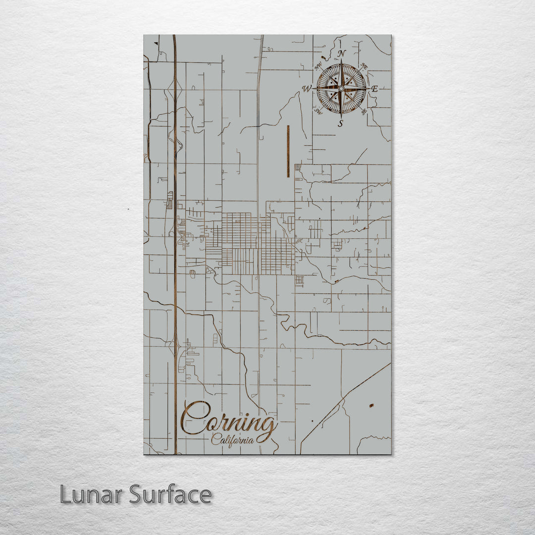 Corning Rcc Mapas Corning, California Street Map