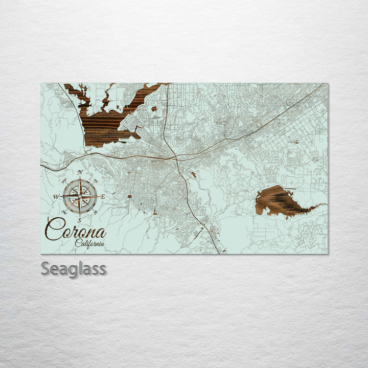 Corona, California Street Map