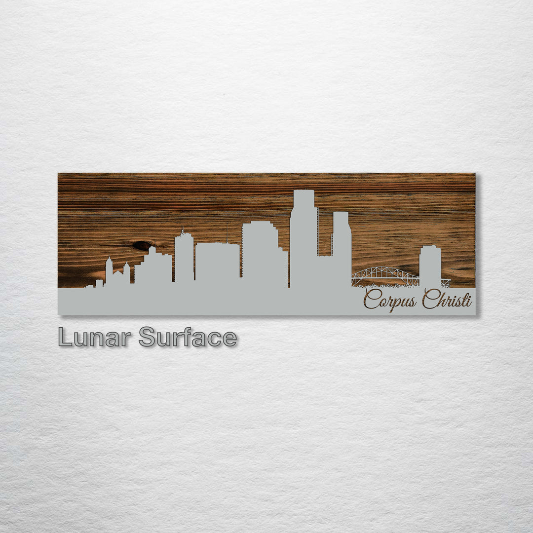 Corpus Christi, Texas Skyline - Fire & Pine