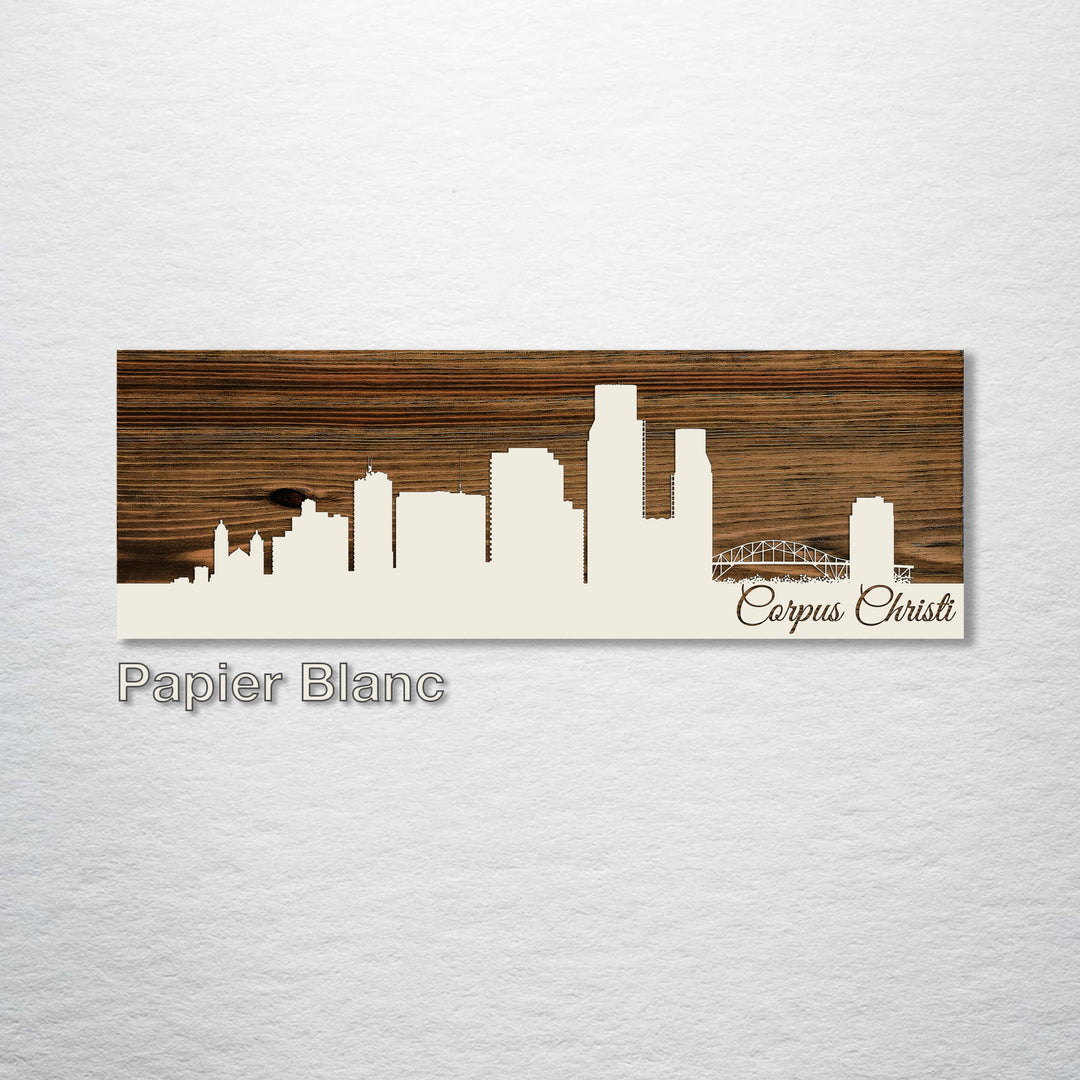 Corpus Christi, Texas Skyline - Fire & Pine