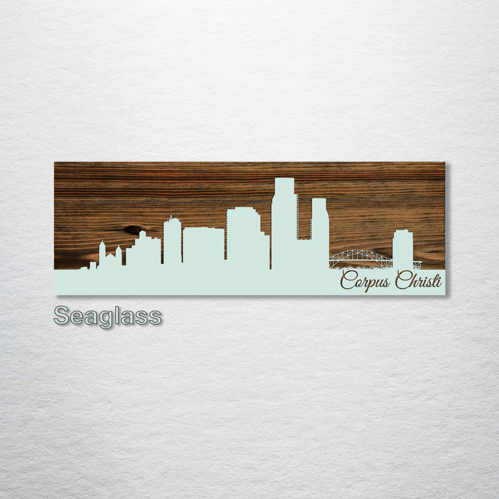 Corpus Christi, Texas Skyline - Fire & Pine