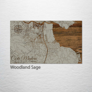 Corte Madera, California Street Map