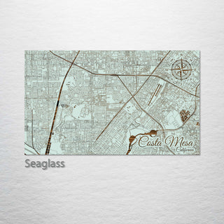 Costa Mesa, California Street Map