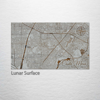 Costa Mesa, California Street Map