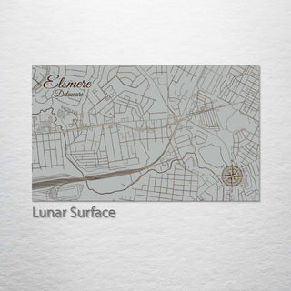 Elsmere, Delaware Street Map