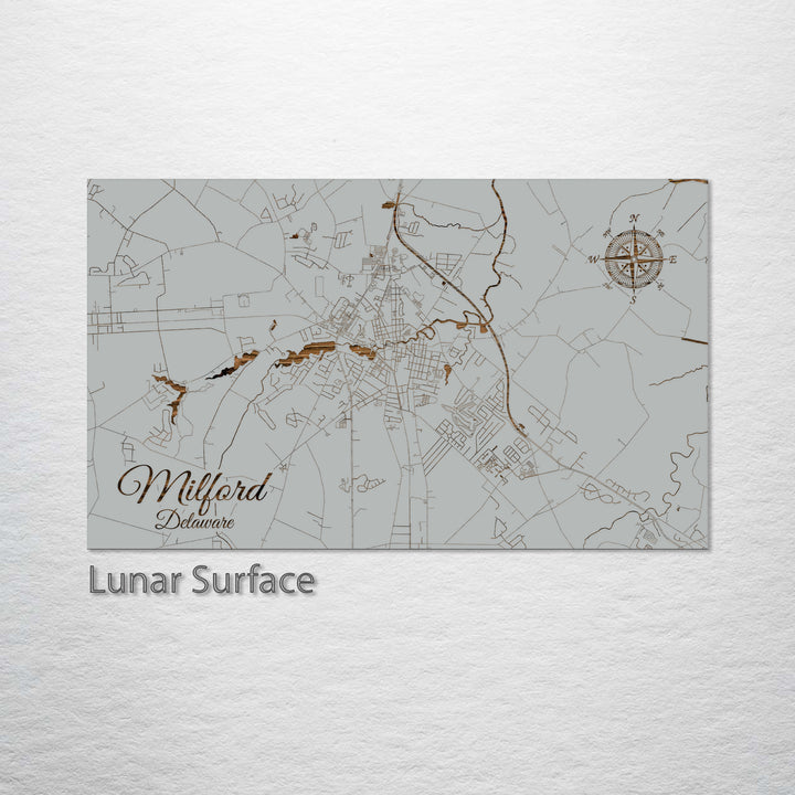 Milford, Delaware Street Map